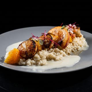 Charred Scallops
